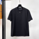 PRADA 프라다 650867 메탈 트라이앵글 로고 코튼 반팔 3COLOR