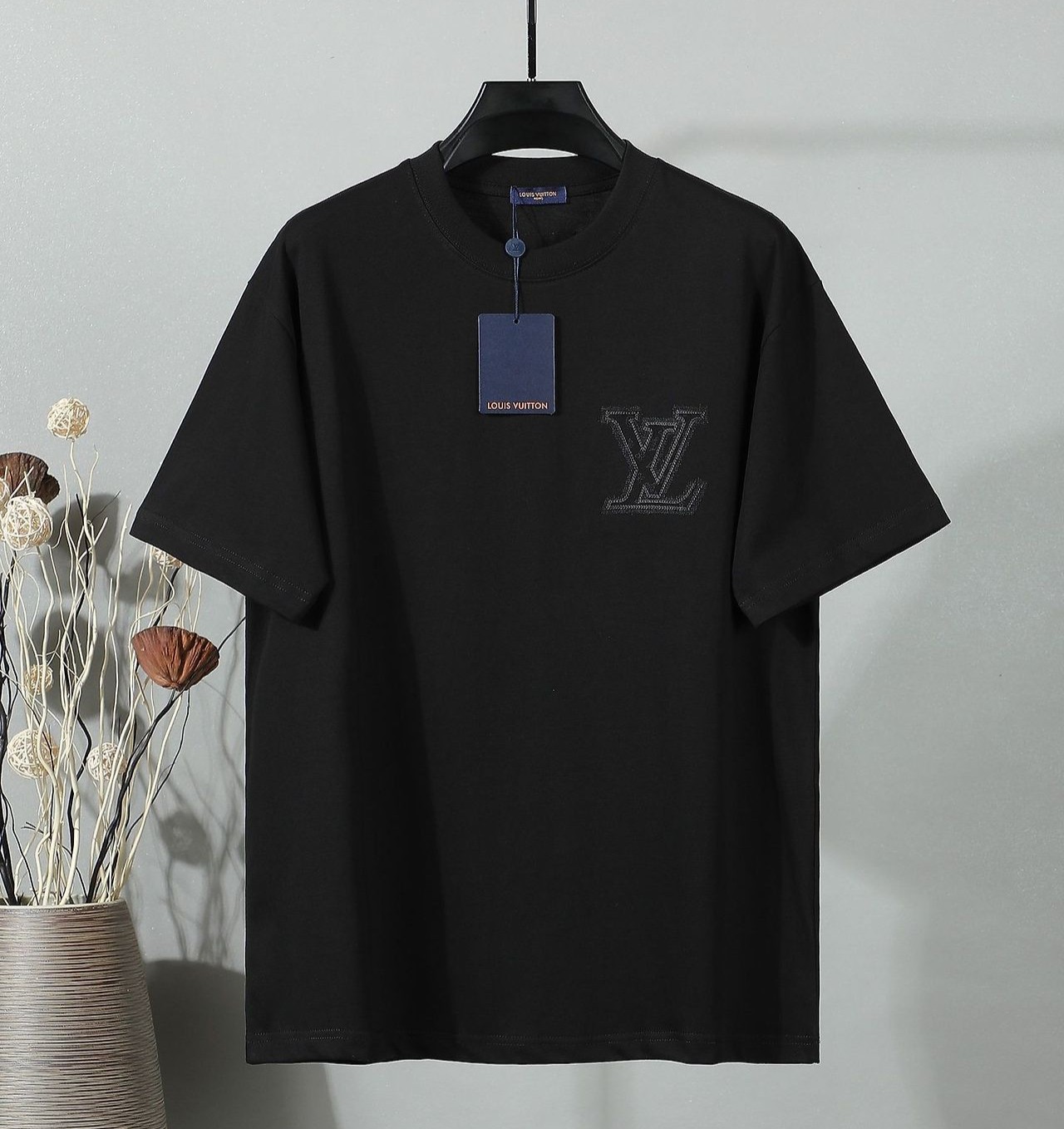 LOUIS VUITTON 루이비통 650895 시그니처 자수 로고 반팔 2COLOR