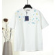 LOUIS VUITTON 루이비통 650900 멀티 컬러 모노그램 자수 로고 반팔 2COLOR