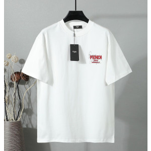 FENDI 펜디 650894 그래픽 자수 로고 반팔 2COLOR