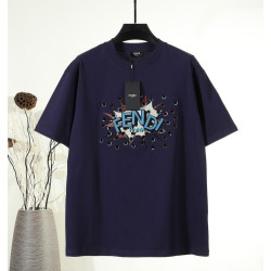 FENDI 펜디 650897 코믹스 자수 로고 반팔 2COLOR