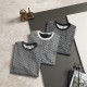 LOUIS VUITTON 루이비통 650931 모노그램 로고 자카드 테리 반팔 　