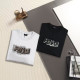 FENDI 펜디 650925 비즈 자수 패치 로고 반팔