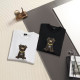 FENDI 펜디 650941 도그 자수 로고 반팔