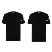 MONCLER 몽클레어 삼선 암밴딩 커플 반팔티 2COLOR
