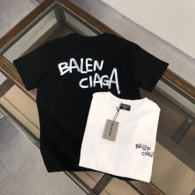 BALENCIAGA 발렌시아가 페인팅 반팔티셔츠 2COLOR