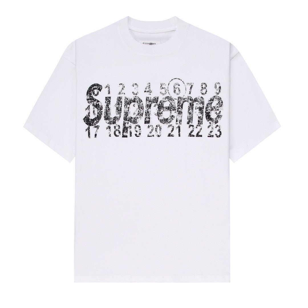 MAISON MARGIELA 메종마르지엘라 X 슈프림 반팔티셔츠