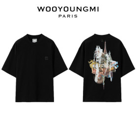 WOOYOUNGMI 우영미 시티 그래픽 반팔