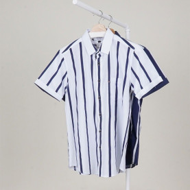 THOM BROWNE 톰브라운 스트라이프 플랩 포플린 셔츠 2COLOR