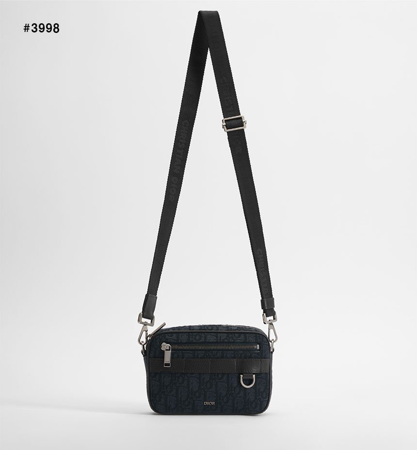 DIOR 디올 오블리크 사파리 미니 메신저 백