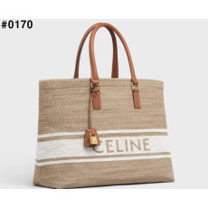 CELINE 셀린느 호리즌탈 카바스 로고 토트백