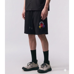 CHROME HEARTS 크롬하츠 크로스 패치 반바지 2COLOR
