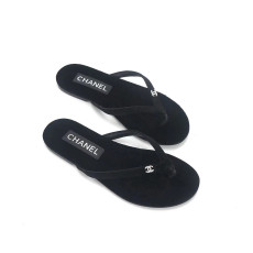 CHANEL 샤넬 플립플랍 벨벳 쪼리