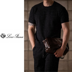 LOLOROPIANA 로로피아나 메탈릭 클래식 트레이닝 셋업