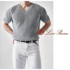 LOLOROPIANA 로로피아나 마레 디테일 V니트 7COLOR
