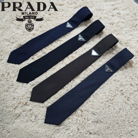 PRADA 프라다 모직 혼방 울 넥타이