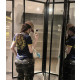 CHROME HEARTS 크롬하츠 배색 링거 반팔티