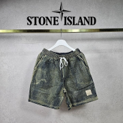 STONE ISLAND 스톤아일랜드 다이나믹 워싱데님 밴딩 팬츠 3COLOR