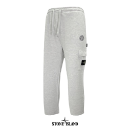 STONE ISLAND 스톤아일랜드 컴퍼스 로고 와팬 카고 세미와이드 핏 밴딩 팬츠 2COLOR