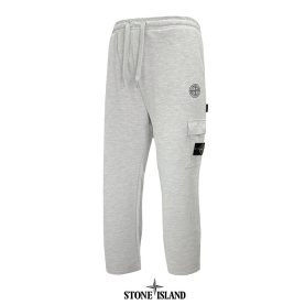 STONE ISLAND 스톤아일랜드 컴퍼스 로고 와팬 카고 세미와이드 핏 밴딩 팬츠 2COLOR