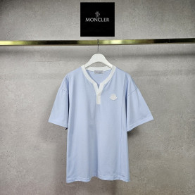 MONCLER 몽클레어 쿨론 절개 시즈닝 헨리넥 2COLOR