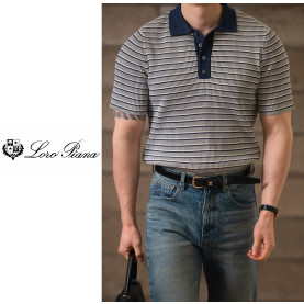 LOLOROPIANA 로로피아나 미스티 니트반팔 2COLOR