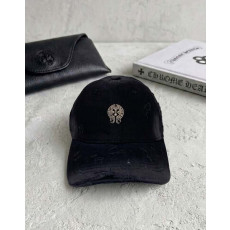 CHROME HEARTS 크롬하츠 데미지 스틸 로고 볼캡