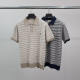 MAISON KITSUNE 메종키츠네 폭스헤드 와플 반팔 카라 니트