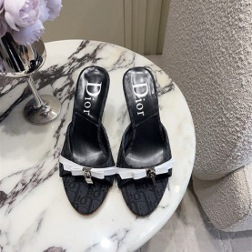 DIOR 디올 여성용 슬리퍼 (굽높이8.5CM) D10244 2COLOR