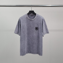 BALENCIAGA 발렌시아가 디나이 피그먼트 반팔티