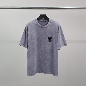 BALENCIAGA 발렌시아가 디나이 피그먼트 반팔티