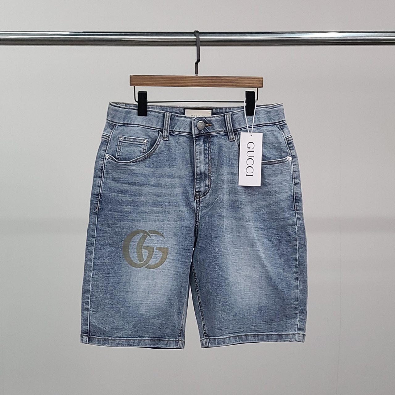 GUCCI 구찌 GG로고 워싱 청반바지
