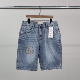 GUCCI 구찌 GG로고 워싱 청반바지