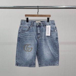 GUCCI 구찌 GG로고 워싱 청반바지