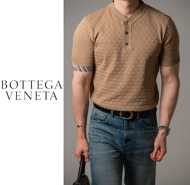 BOTTEGA VENETA 보테가베네타 어반스트레치 반팔 3COLOR