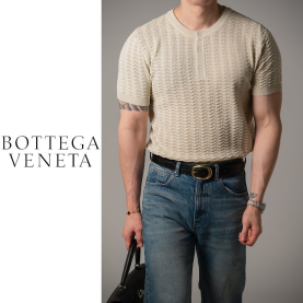 BOTTEGA VENETA 보테가베네타 에어리 헨리넥 3COLOR