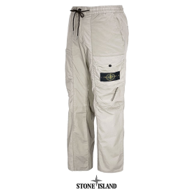 STONE ISLAND 스톤아일랜드 멀티 포켓 다비드 TC 절개 스트레치 코튼 팬츠 2COLOR
