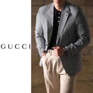GUCCI 구찌 시어서커 스포츠 자켓