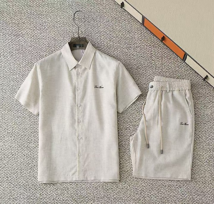 LOROPIANA 로로피아나 자수 린넨 셋업 3COLOR
