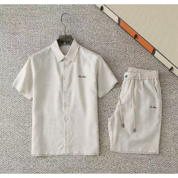 LOROPIANA 로로피아나 자수 린넨 셋업 3COLOR