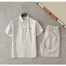 LOROPIANA 로로피아나 자수 린넨 셋업 3COLOR