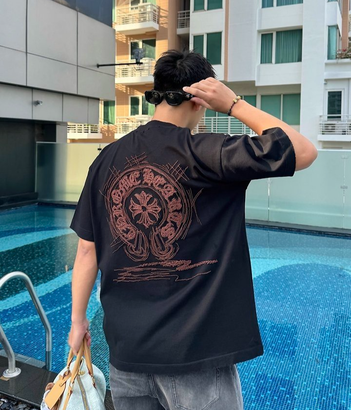 CHROME HEARTS 크롬하츠 라운드 반팔 2COLOR