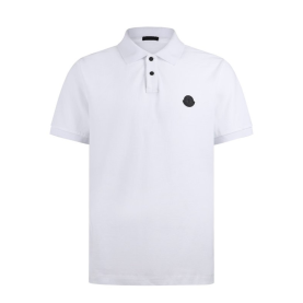 MONCLER 몽클레어 로고 패치 코튼 피케 폴로 셔츠 2COLOR