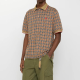 BURBERRY 버버리 체크 코튼 블렌드 폴로 셔츠