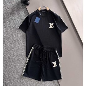 LOUIS VUITTON 루이비통 테이핑 반팔 & 반바지 세트