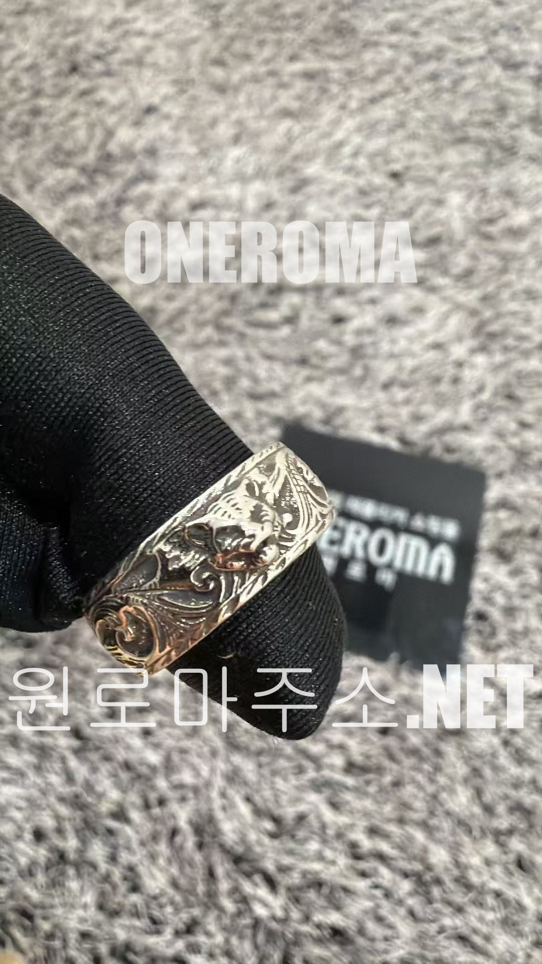 류*호 고객님 구찌 필린 헤드 반지