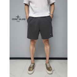 STONE ISLAND 스톤아일랜드 피그 5부 자수반바지 4COLOR