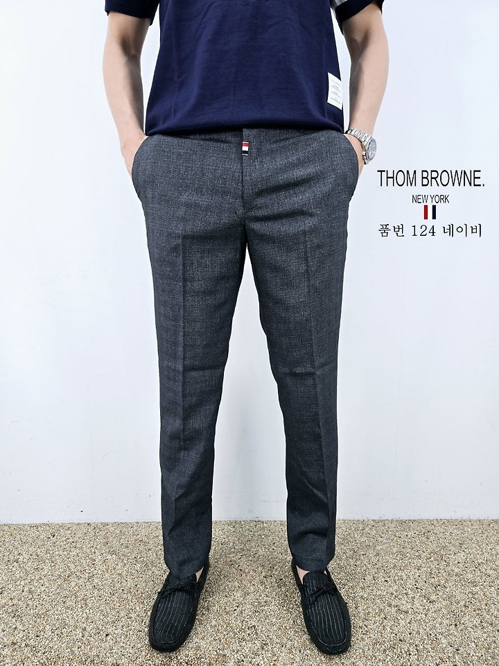 THOM BROWNE 톰브라운 체크 슬랙스(124/125) 2COLOR