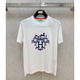 HERMES 에르메스 모던 홀스 엠브로이더드 반팔 3COLOR