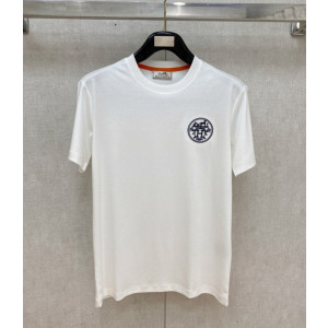 HERMES 에르메스 바스 자수 반팔 2COLOR